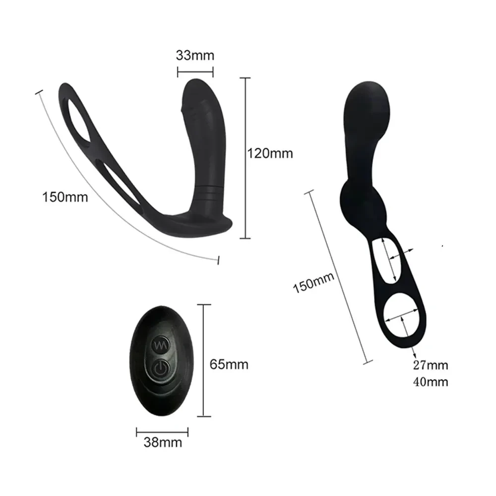 plug anal silicona medica estimulacion prostata