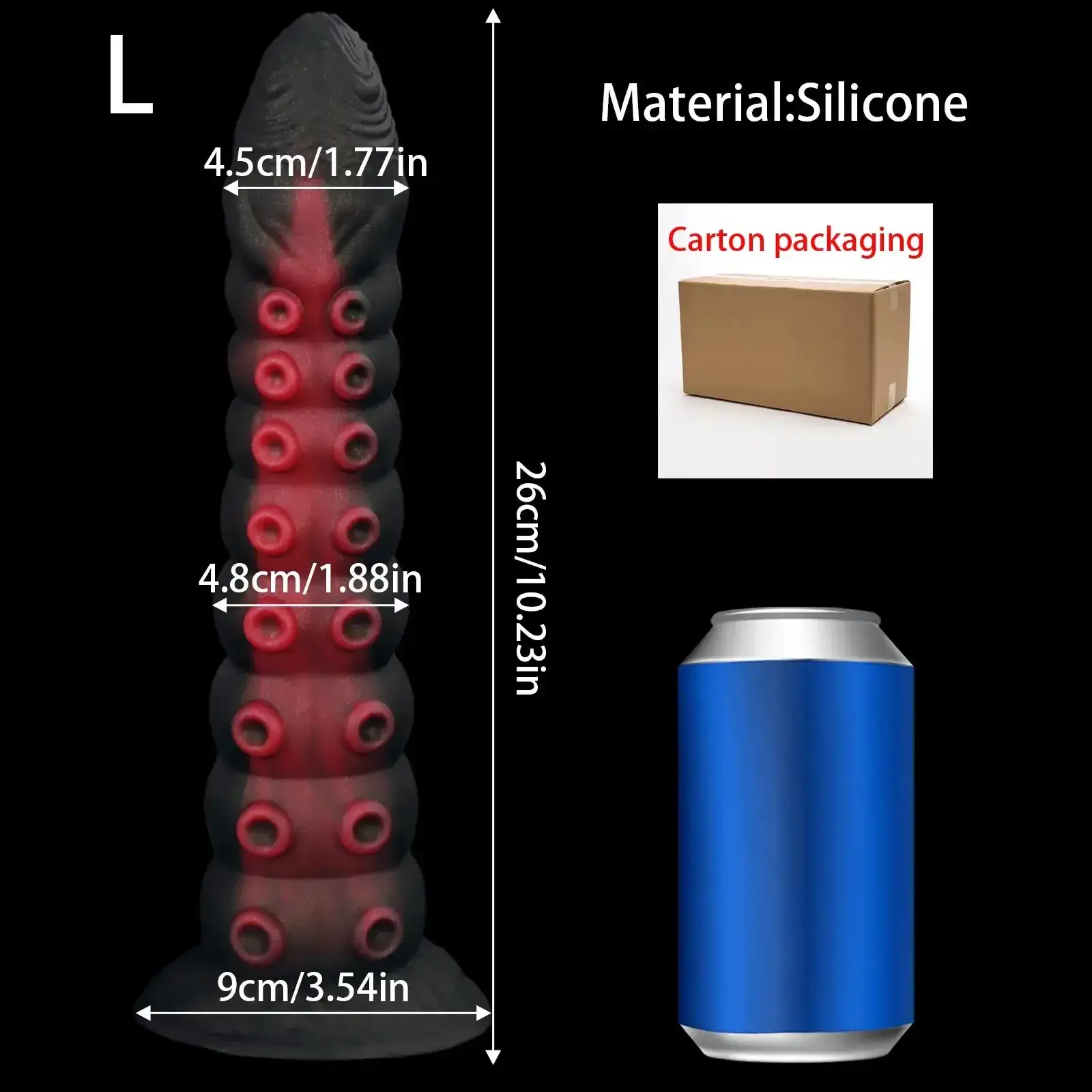 plug anal silicona médica realista