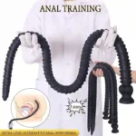 plug anal silicona negra máximo estímulo