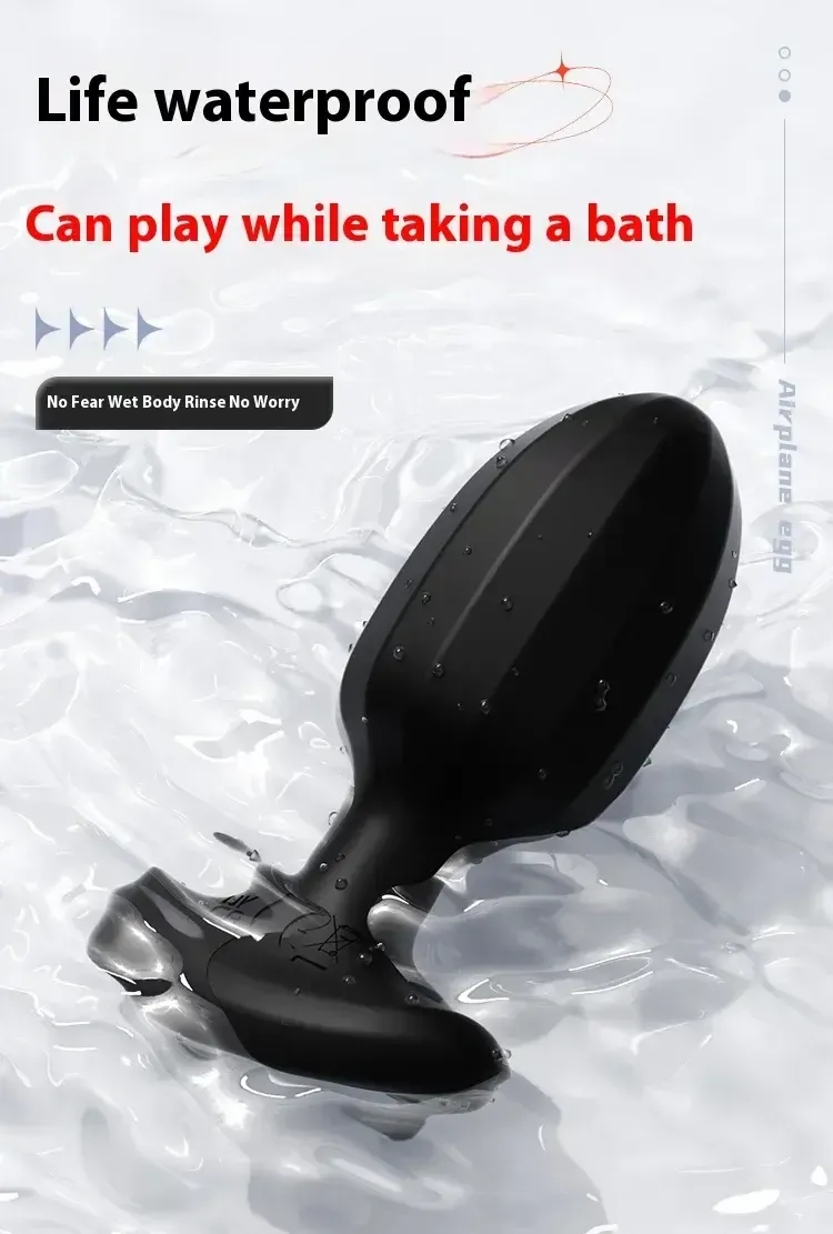 plug anal silicona vibracion prostatica