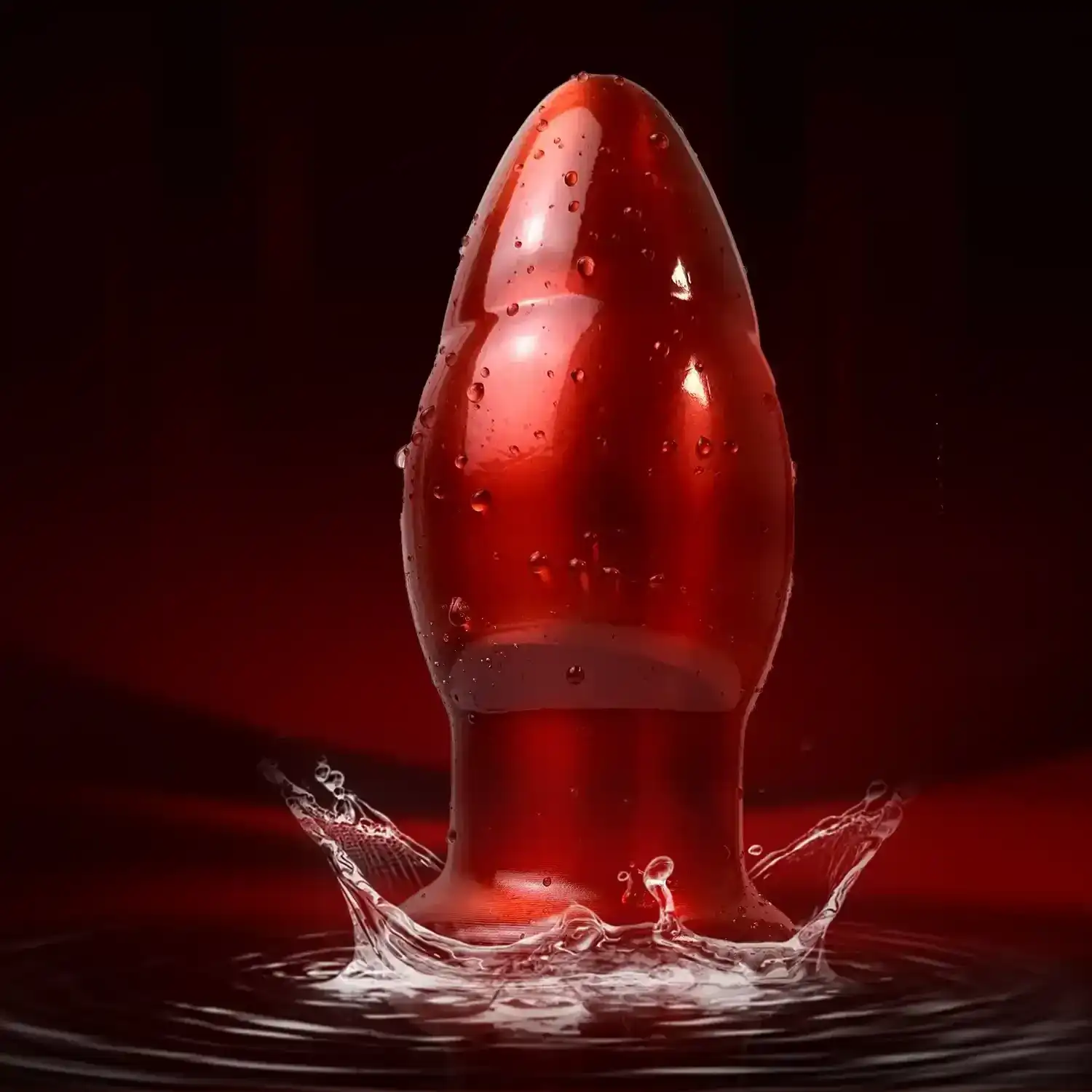 plug anal suave pvc 8 cm