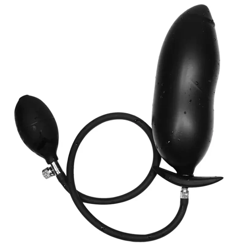 plug anal tpe con bola metalica