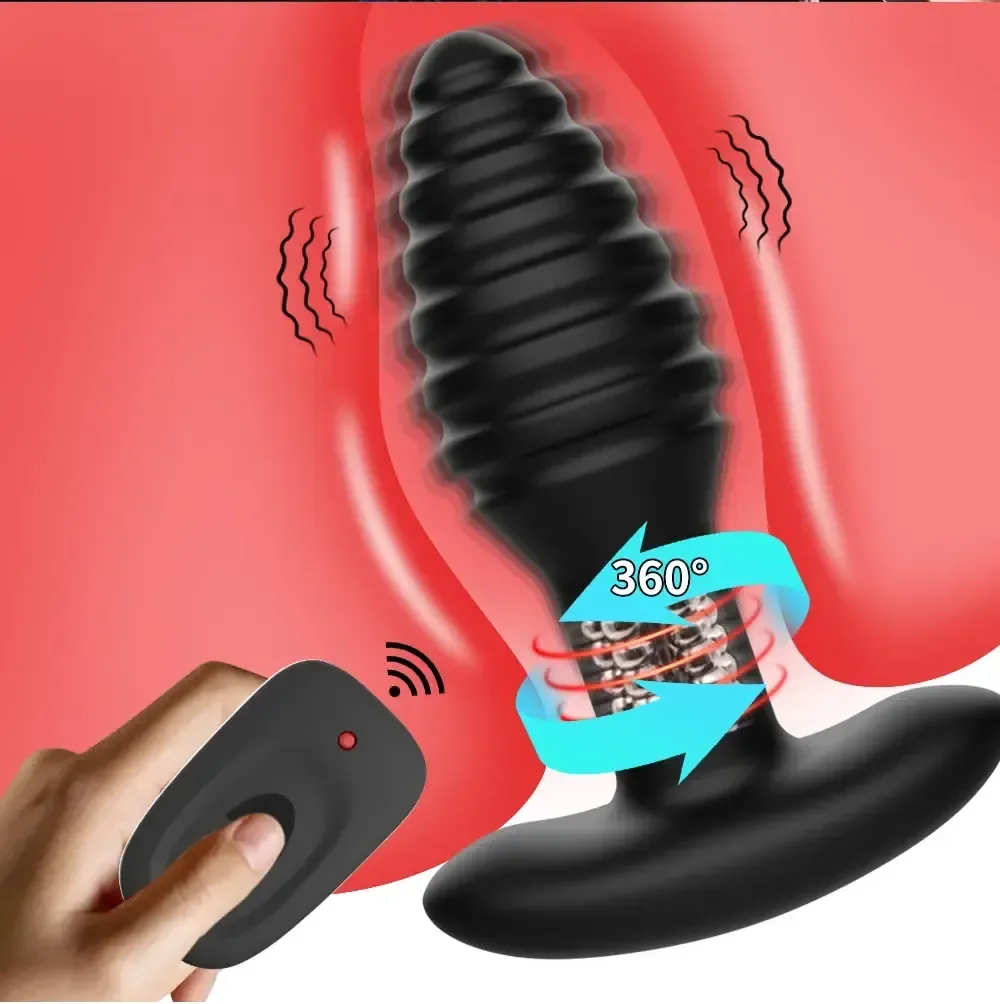 plug anal vibrador control remoto