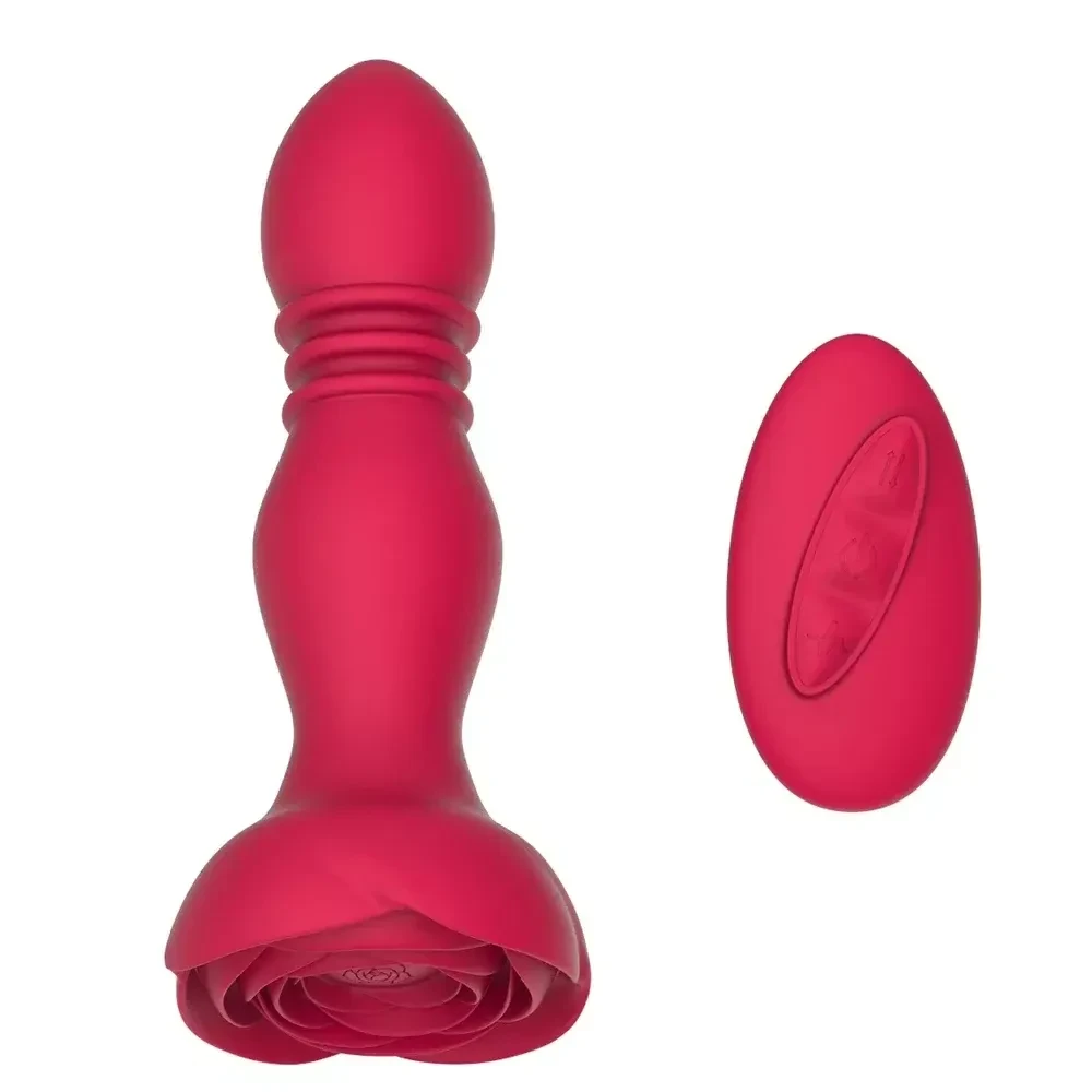 plug vibrador inalambrico rosa suave