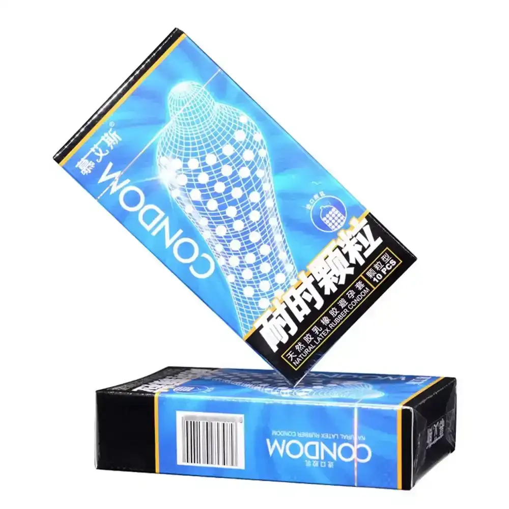preservativos punteados para hombre