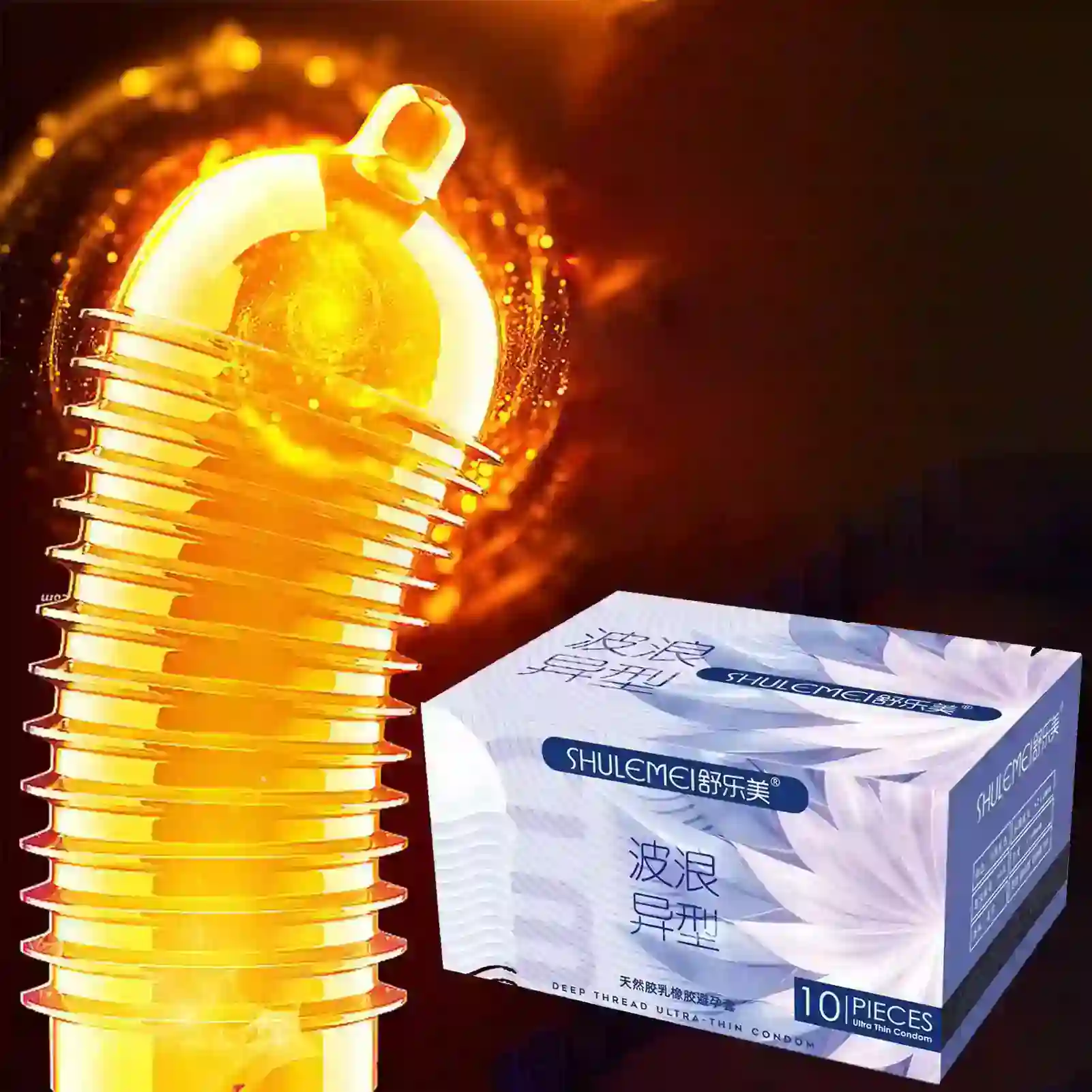 profilactico con relieve para estimulacion