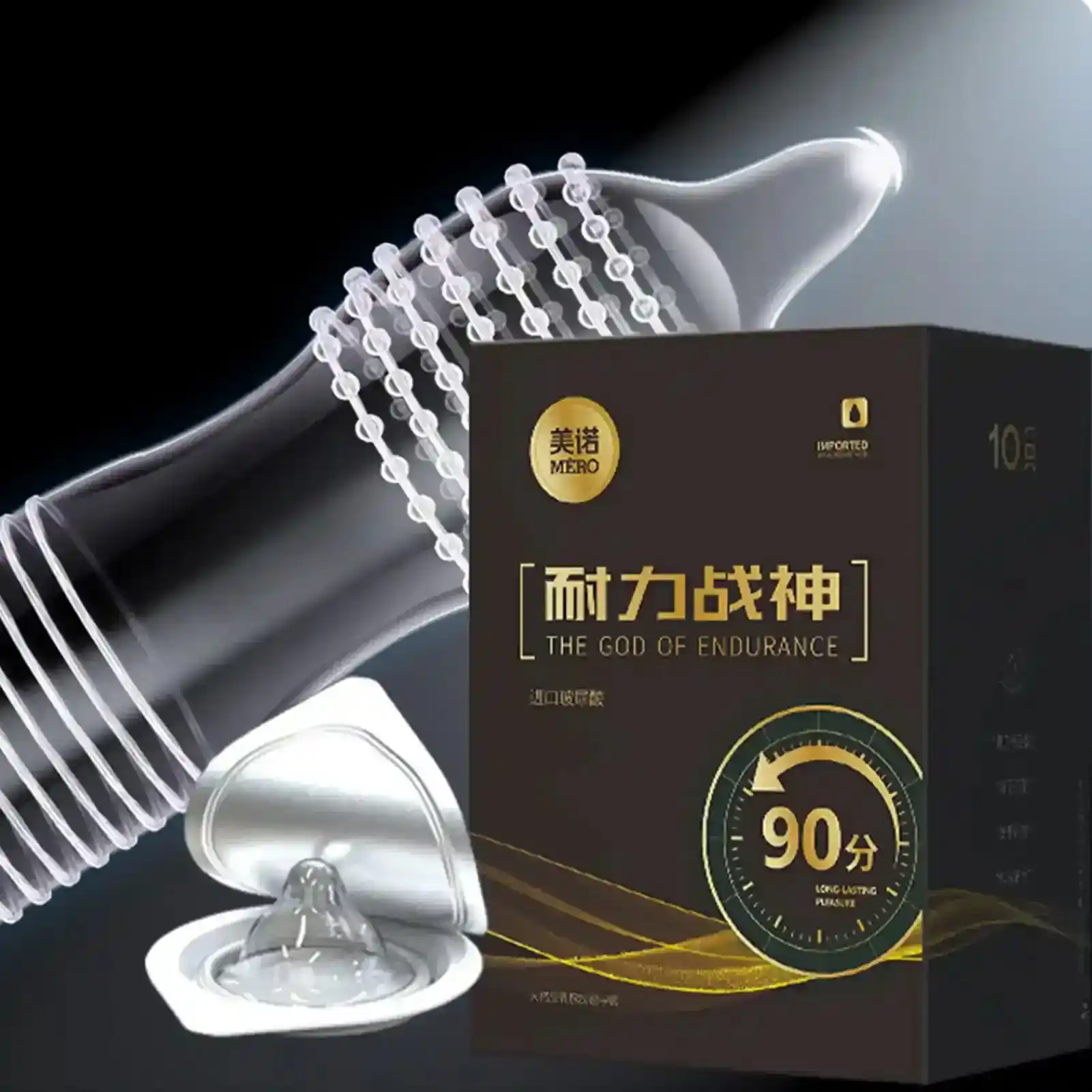 profilácticos ultrafinos lubricados con látex