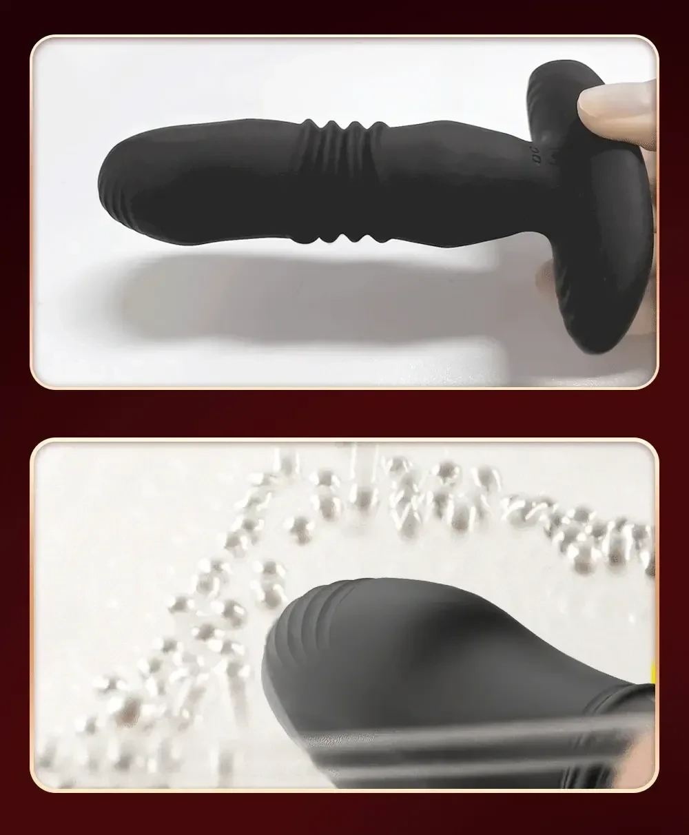 prostata vibrador hombres silicona usb