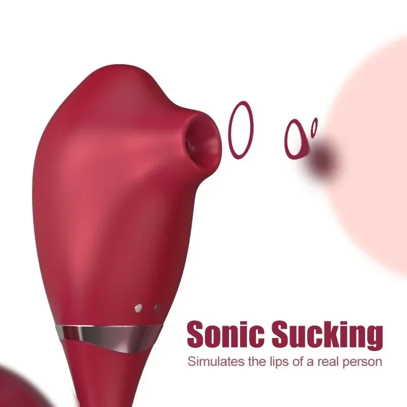 sex toy succión suave acción lengua