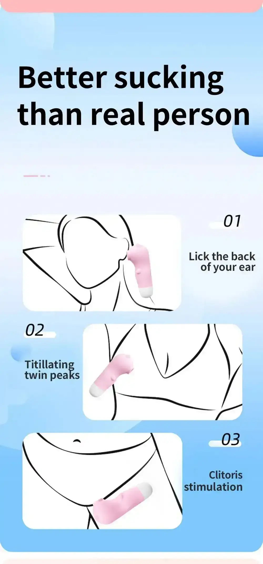 sextoy clitoris recargable impermeable