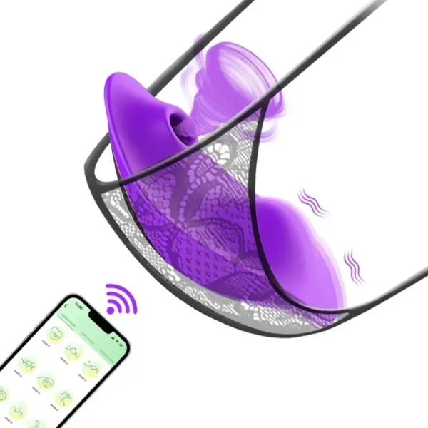 sextoy clítoris rosa silicona control remoto