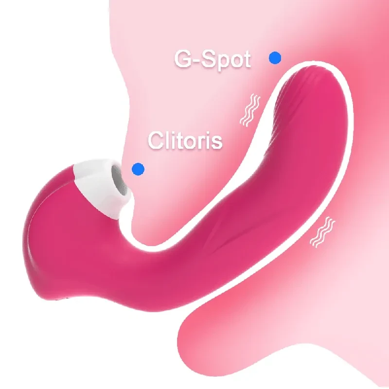 sextoy con succion y vibracion mujer