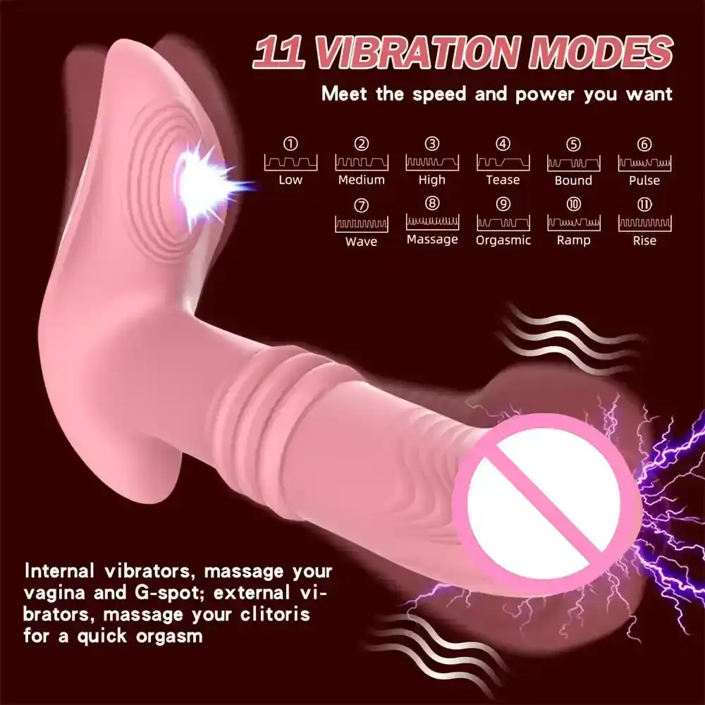 sextoy de silicona con control remoto inalambrico