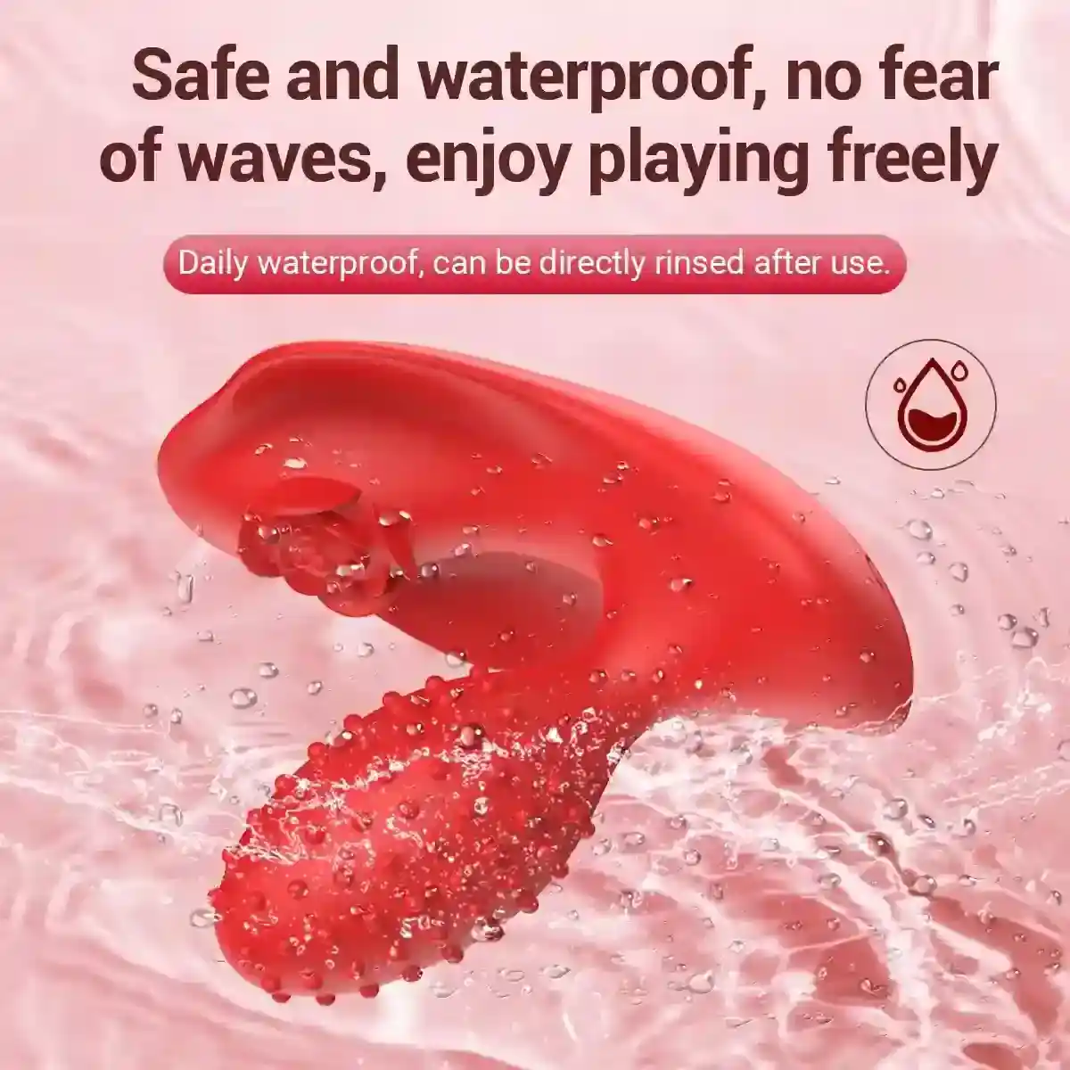 sextoy impermeable con app bluetooth
