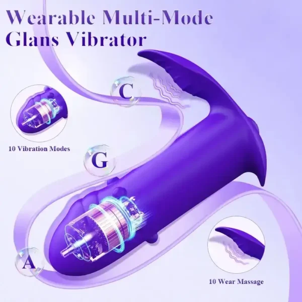 sextoy manos libres impermeable app control