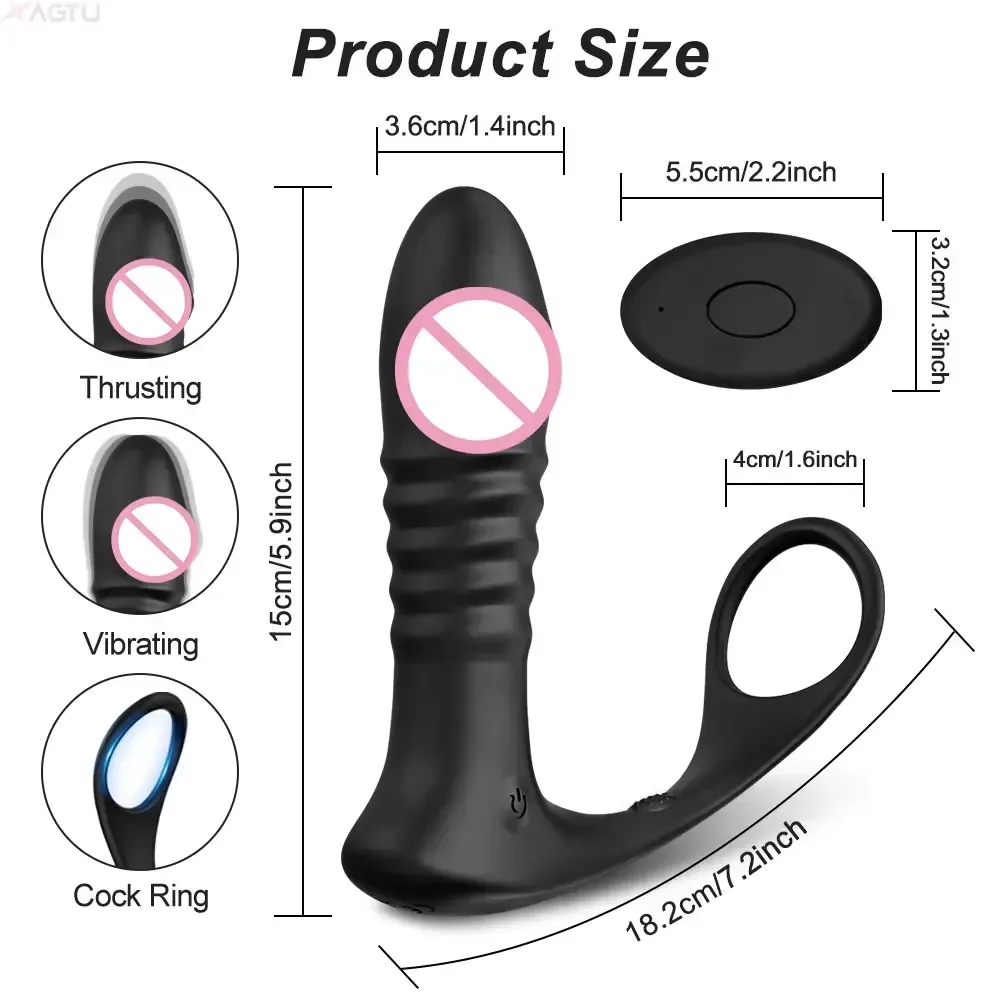 sextoy masculino silicona medica recargable