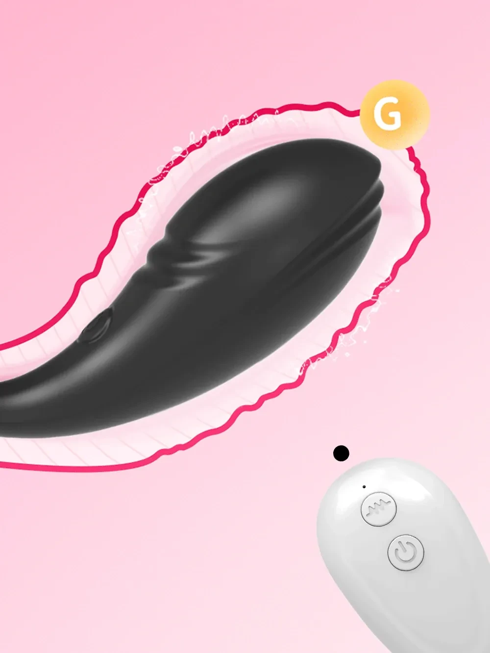 sextoy punto g control inalambrico