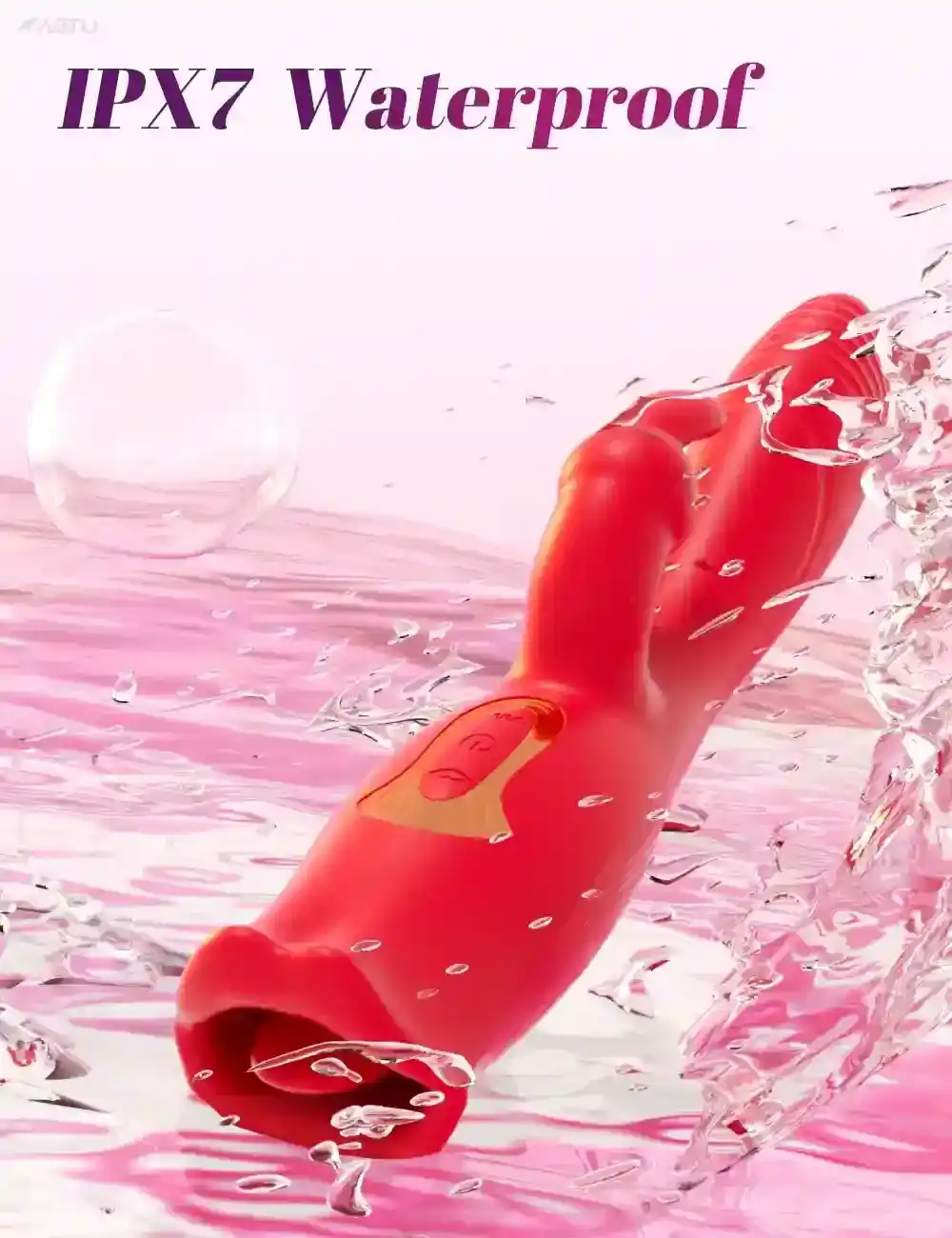 sextoy rosa silicona impermeable usb