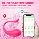 sextoy silicona app control distancia