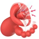 silicona médica juguete clitoris con movimiento