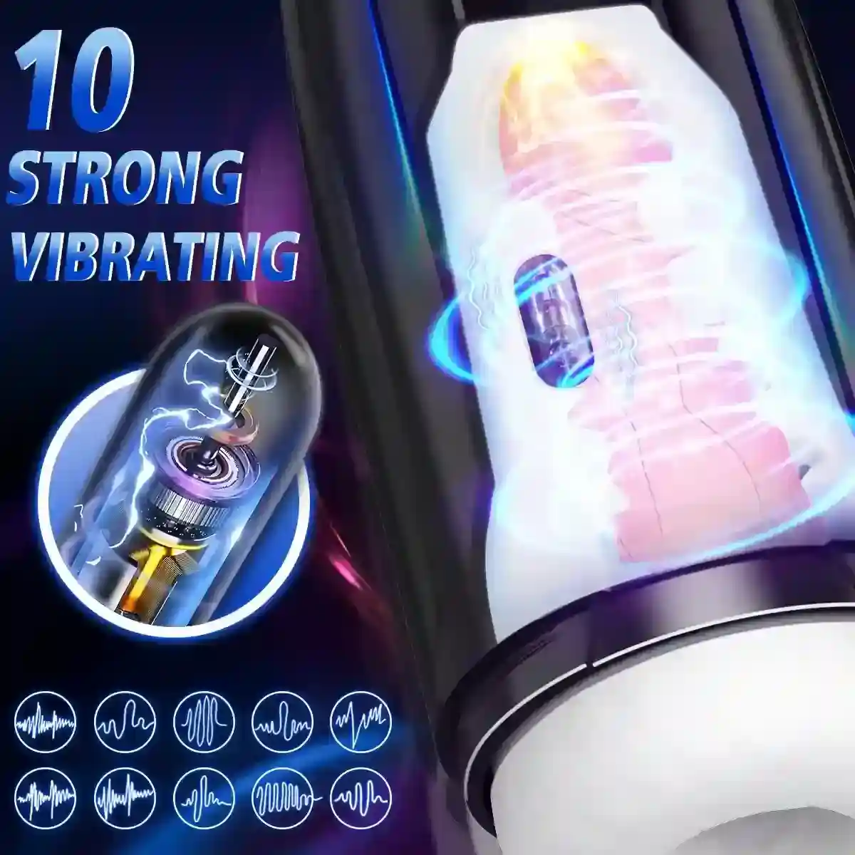 silicona medica juguete sexual masculino automatico
