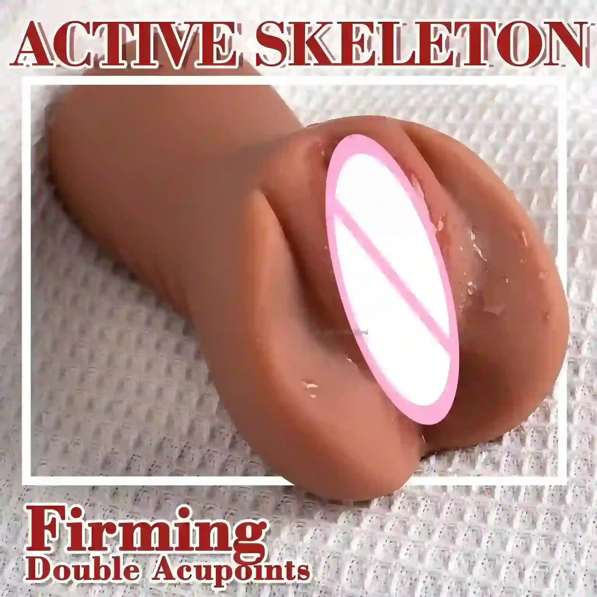silicona realista doble estimulación masculina