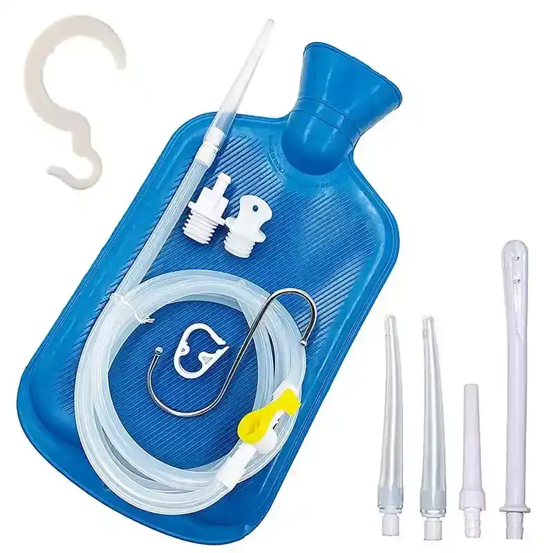 sistema limpieza colon silicona adaptable