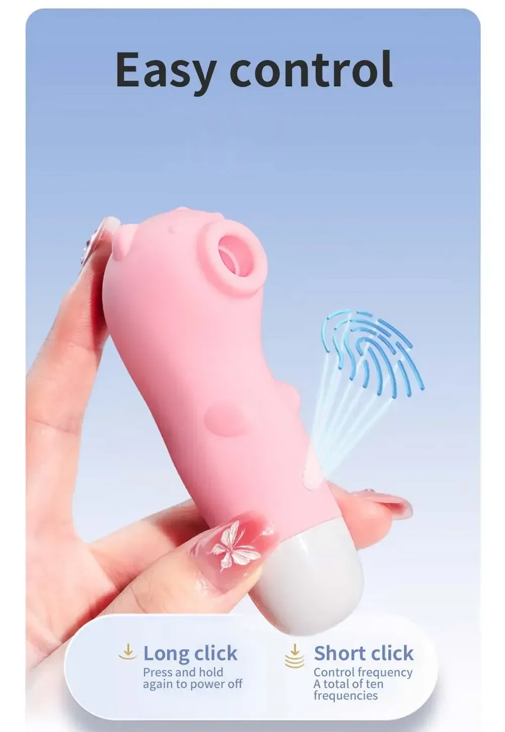 succionador femenino silicona medica 10 modos
