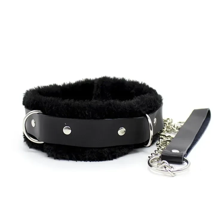 sujecion de cuello piel sintetica acolchada