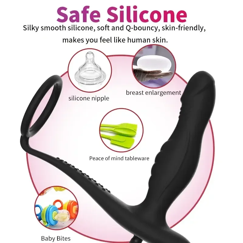 tapon anal con anillo inflable