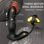 tapón anal con anillo retráctil