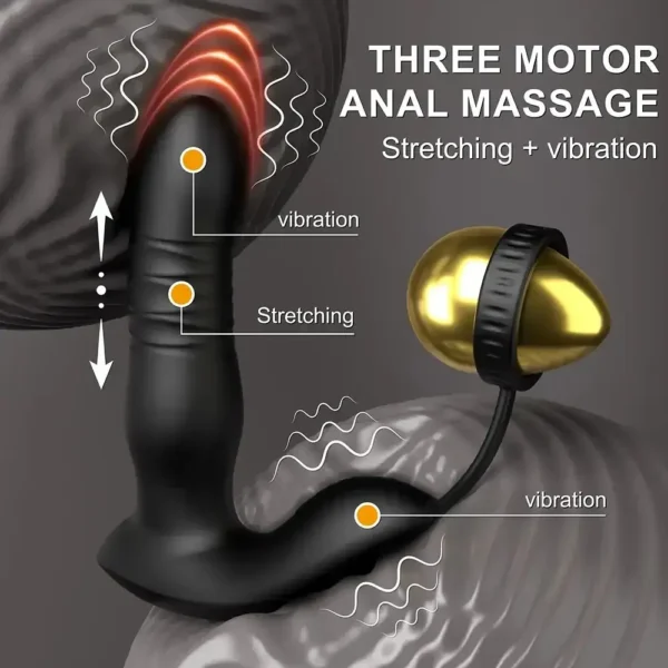 tapón anal con anillo retráctil