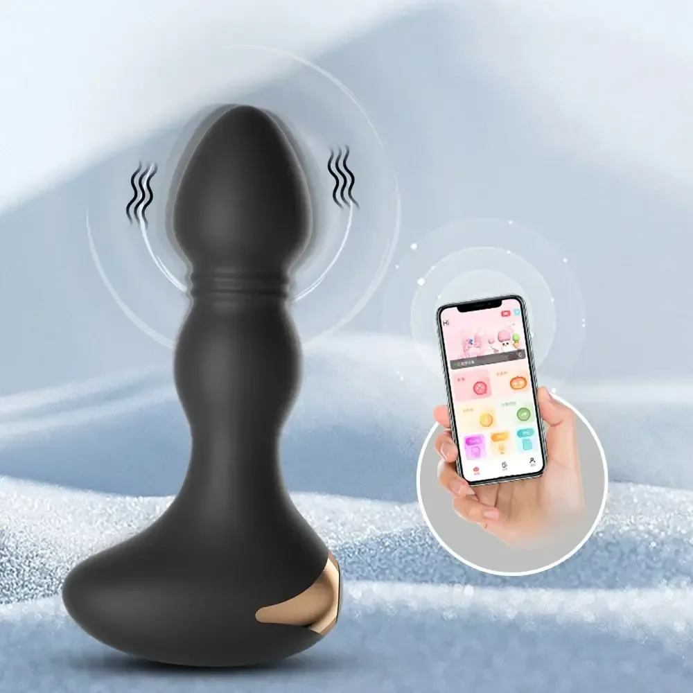tapon anal con app control distancia