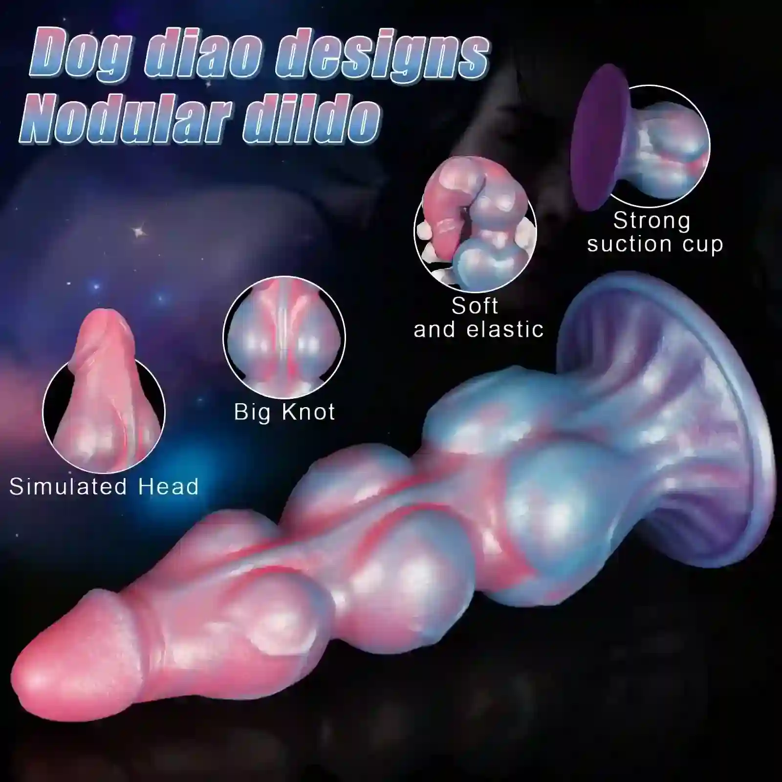 tapon anal con ventosa grande