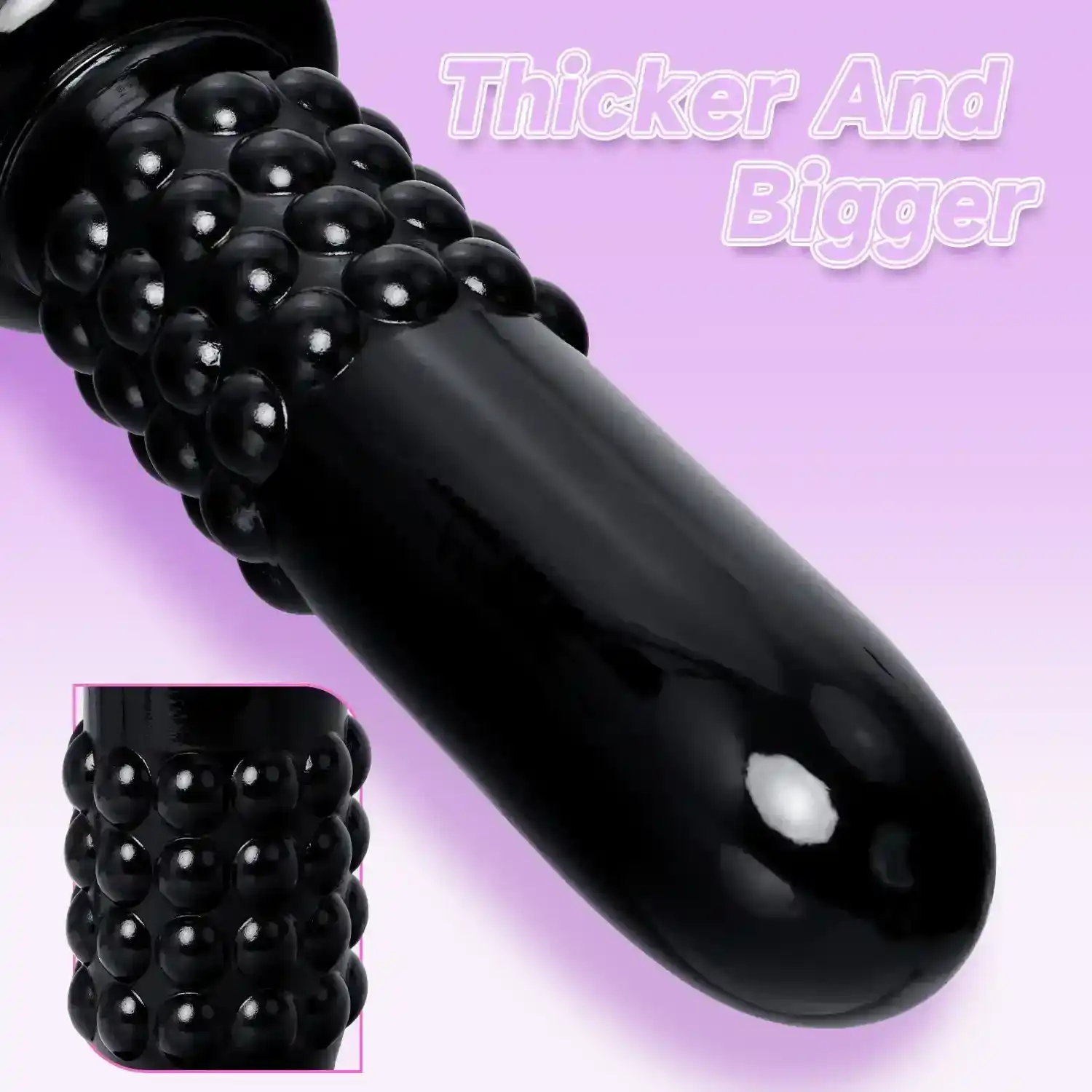 tapon anal curvado de pvc