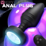 tapón anal de silicona suave tamaño mediano