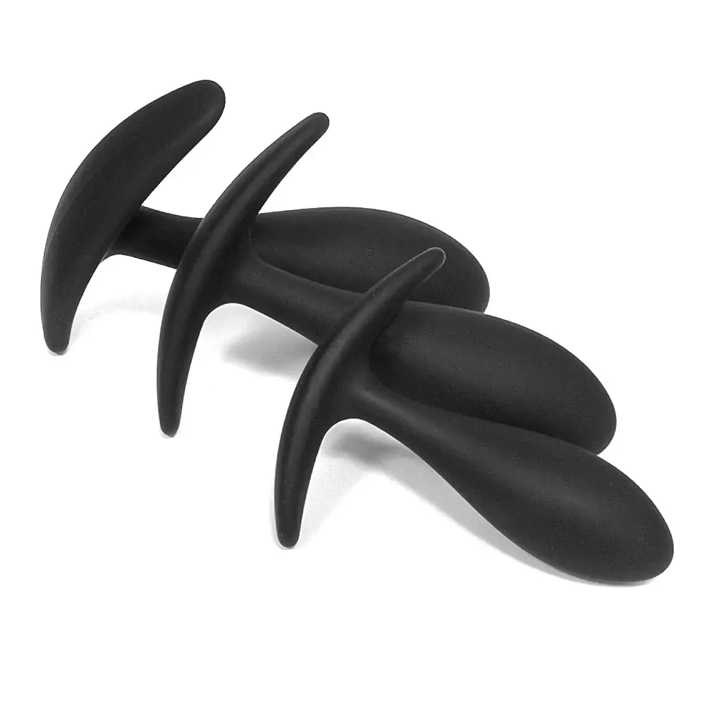 tapon anal ergonomico de silicona medica