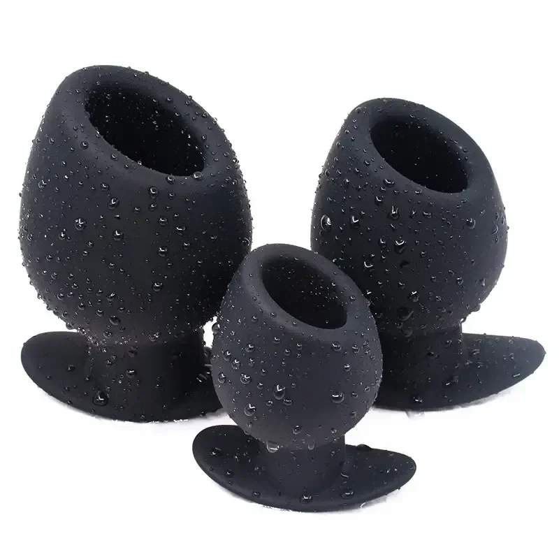 tapon anal hueco silicona medica
