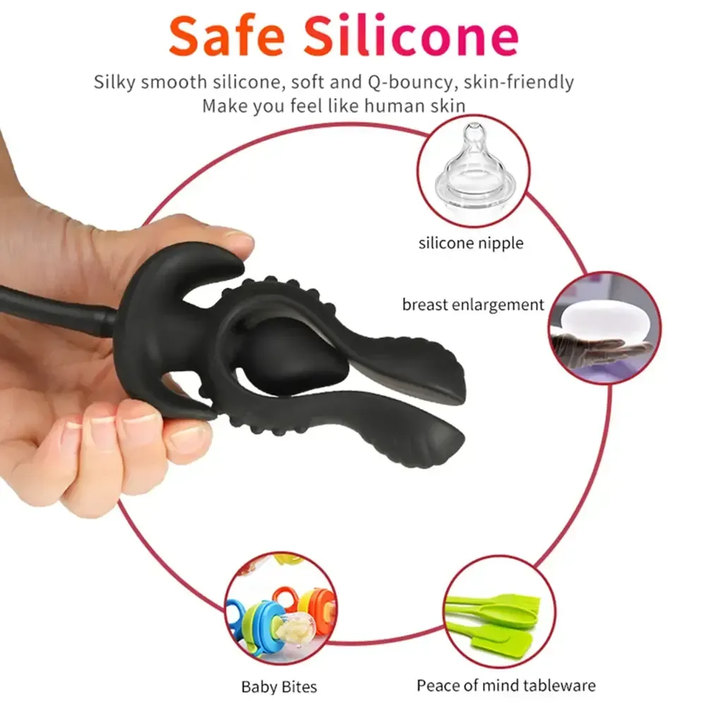 tapon anal inflable para mujer