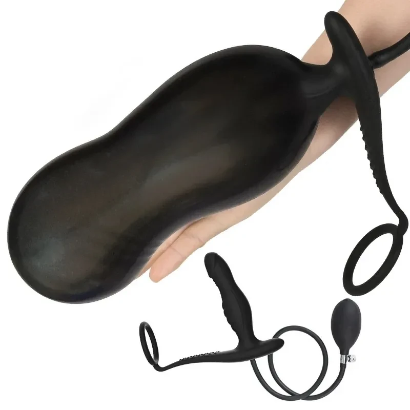 tapón anal inflable para uso prolongado