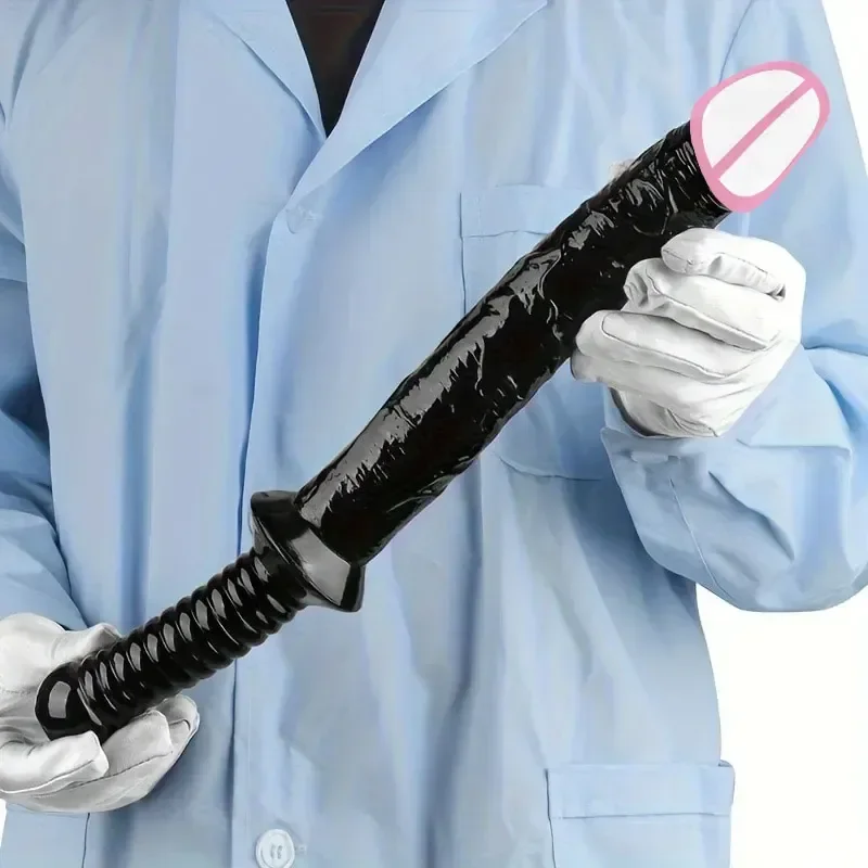 tapon anal negro pvc curvado para mujer
