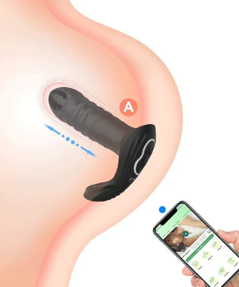 tapon anal silicona medica control app