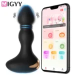 tapón anal silicona médica diseño curvo