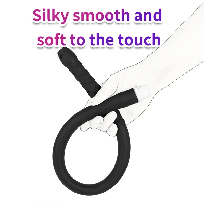 tapon anal silicona suave flexible cuerpo