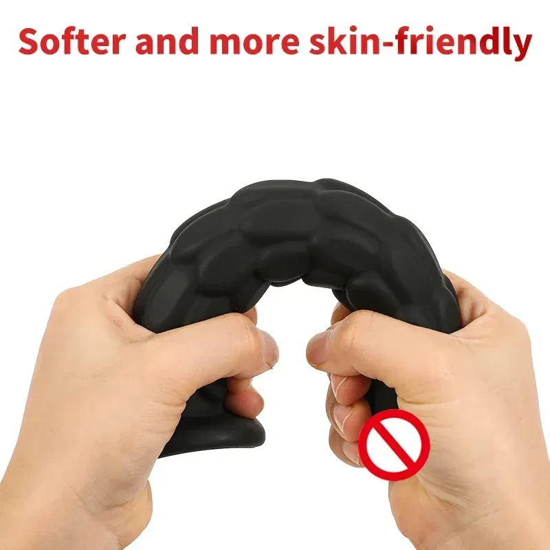tapon anal silicone body safe negro