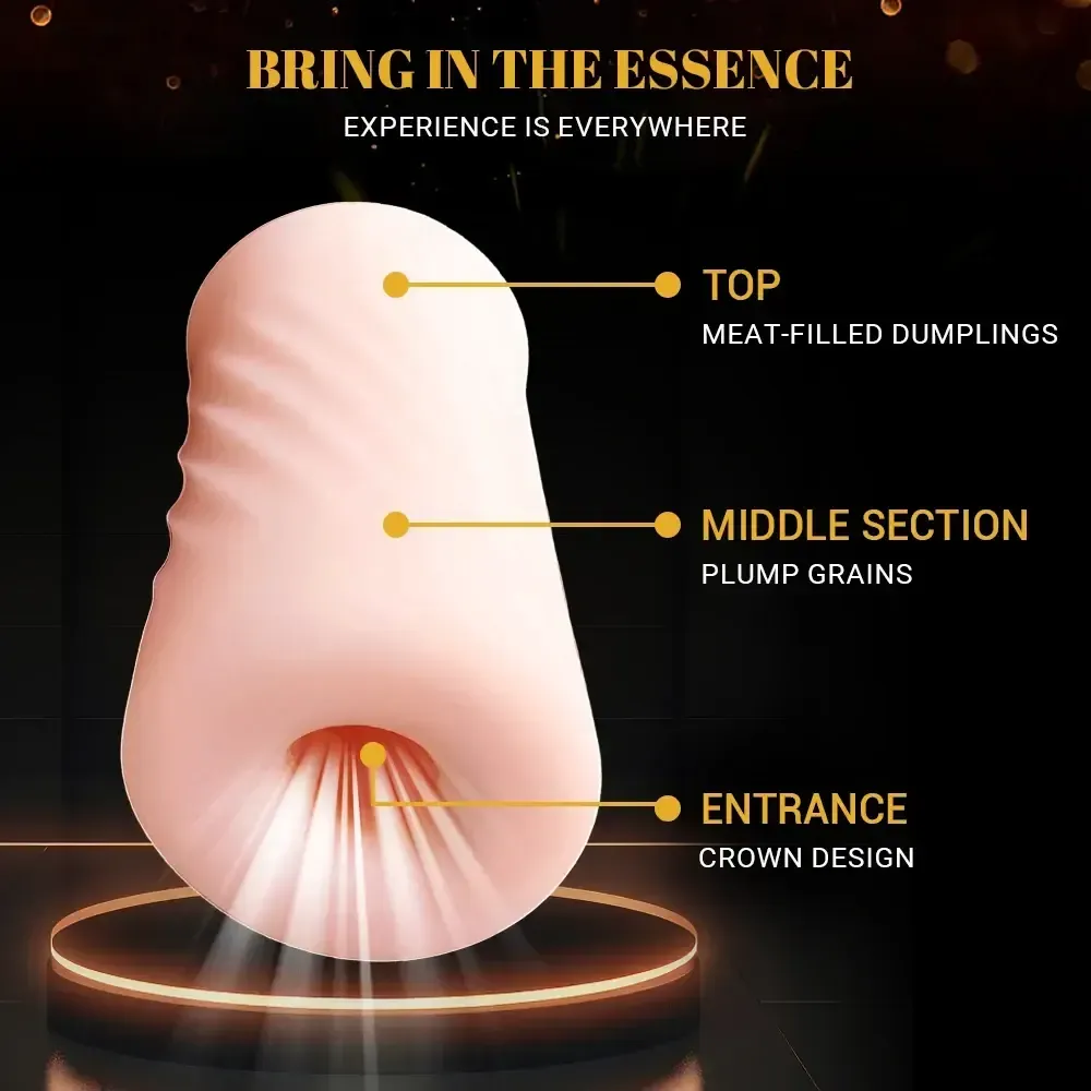 tunel acanalado experiencia sexual silicona