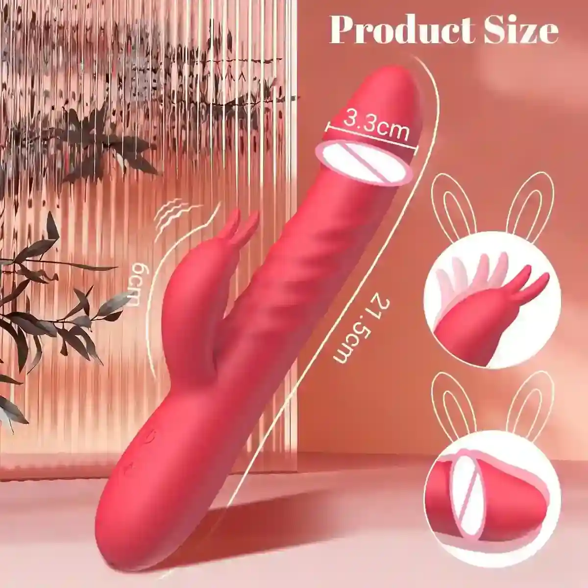 varita magica silicona medica usb recargable