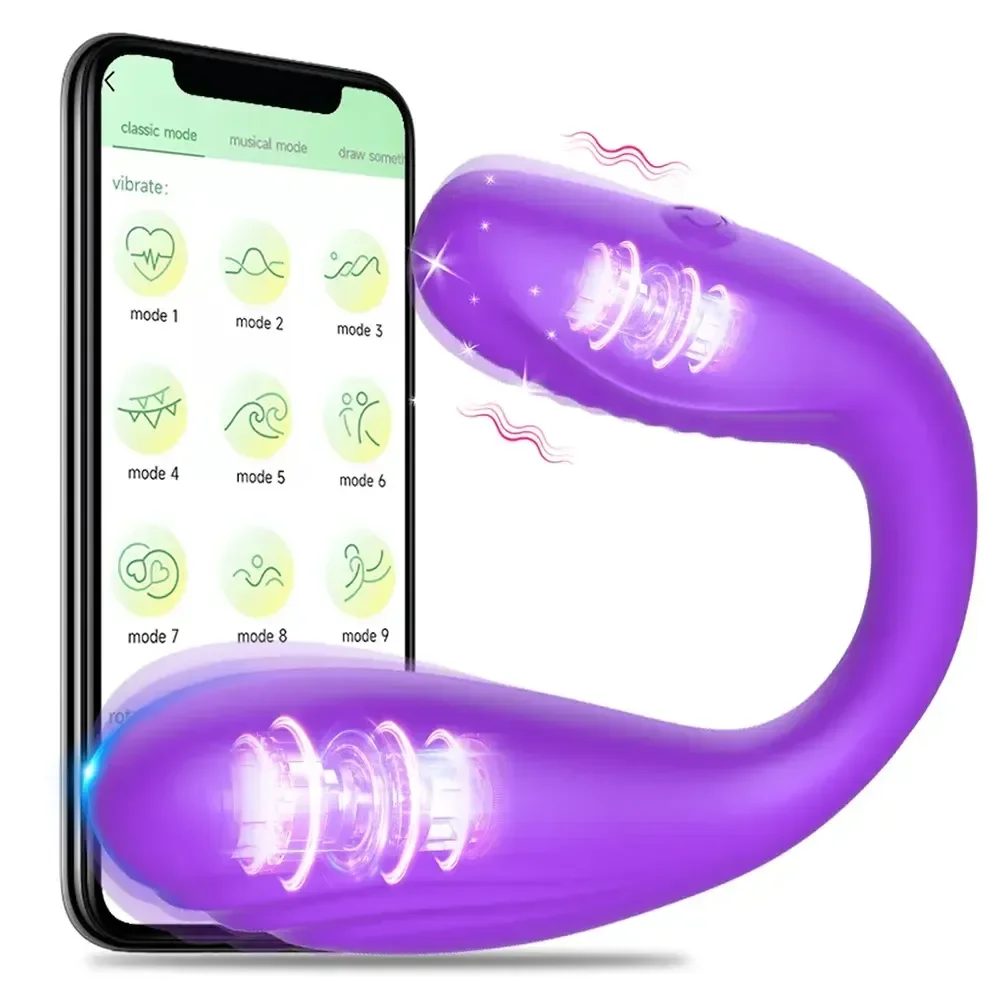 vibrador app control dual motor
