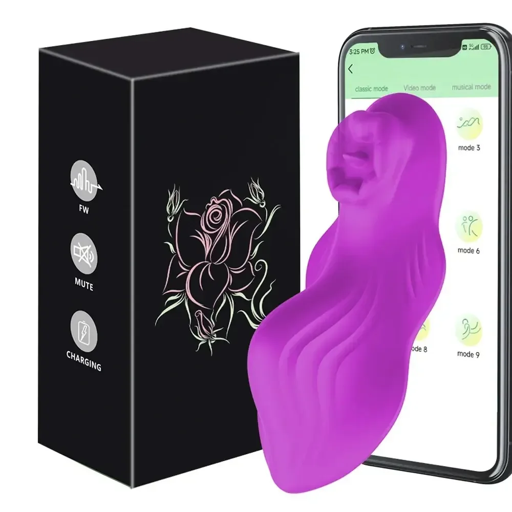 vibrador app control remoto inalámbrico