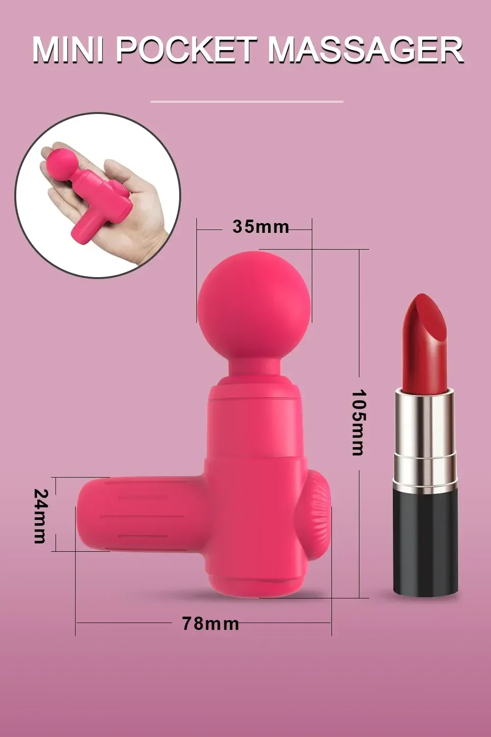 vibrador blanco silicona 10 modos